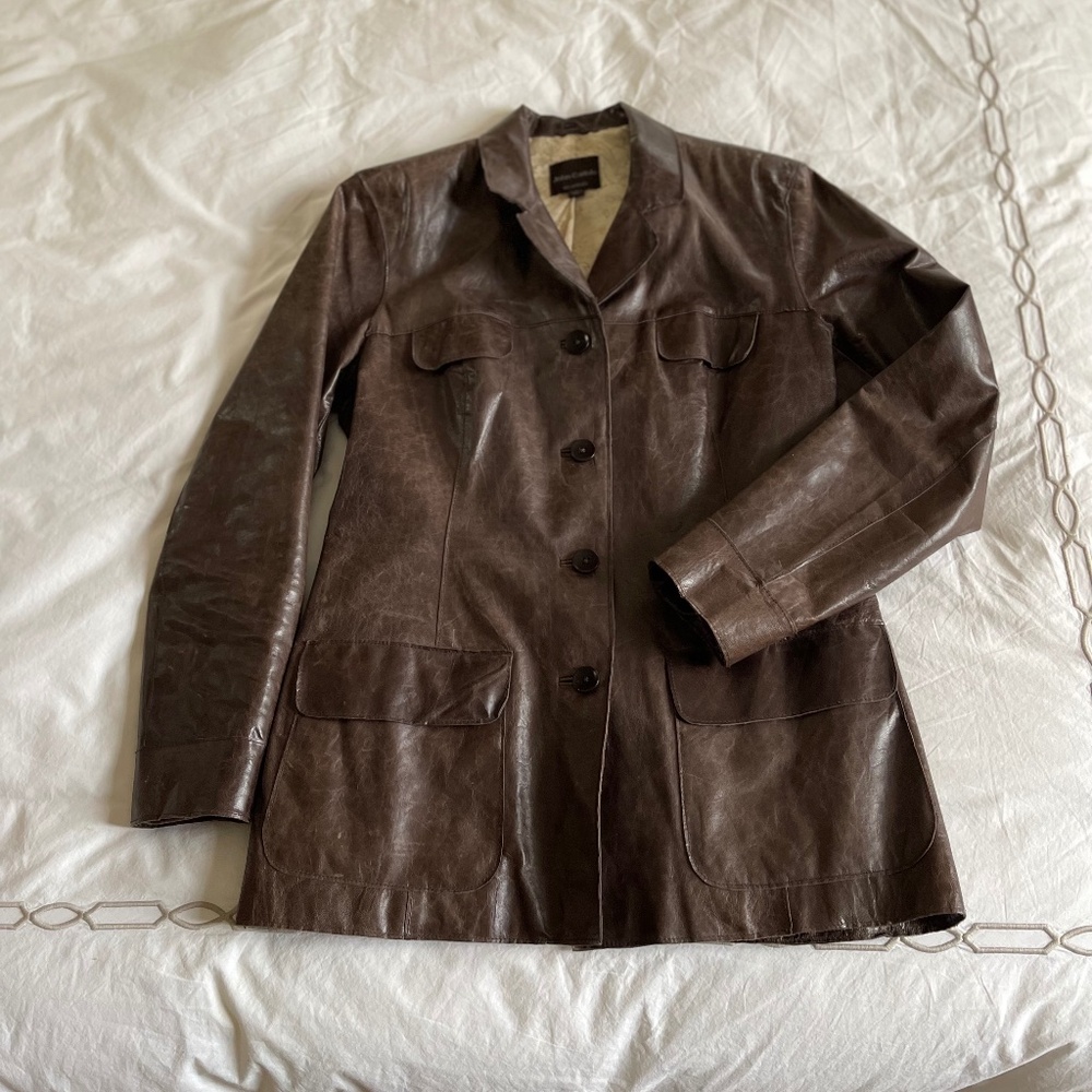 Vintage John Carlisle leather jacket